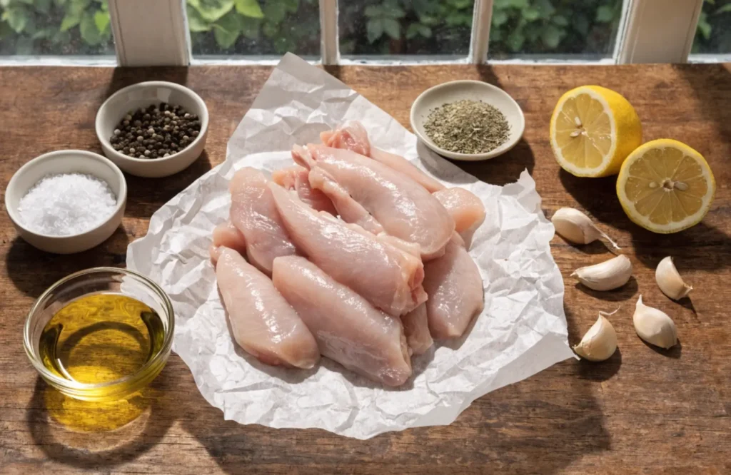 Brechets de poulet crousti-moelleux irrésistibles 1 brechets de poulet