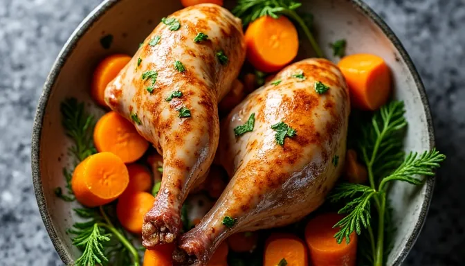 Maîtriser l'art de cuisiner le canard: secrets et recettes 6 cuisses de canard recipe