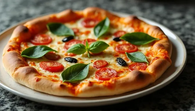 pizzas végétariennes.