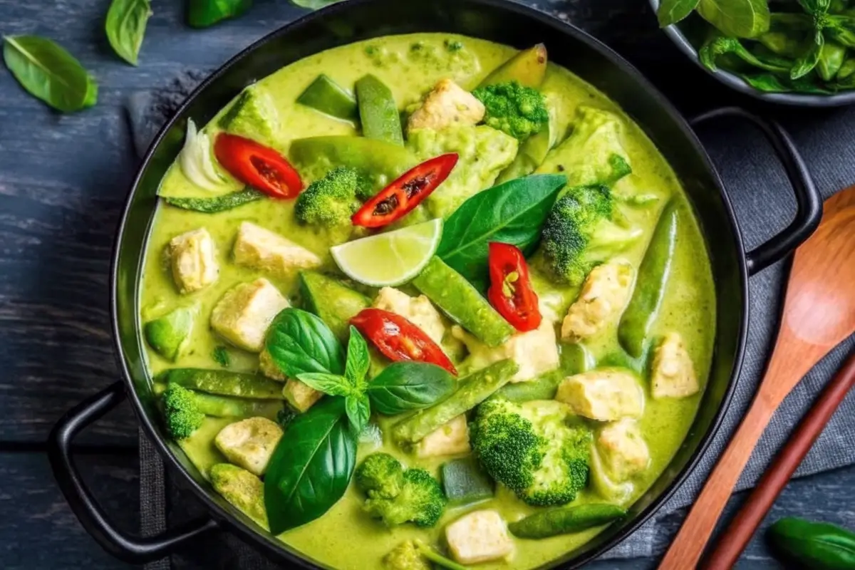 9 Délicieuses Recettes de Poulet pour Inspirer Vos Repas ! 8 poulet au curry vert