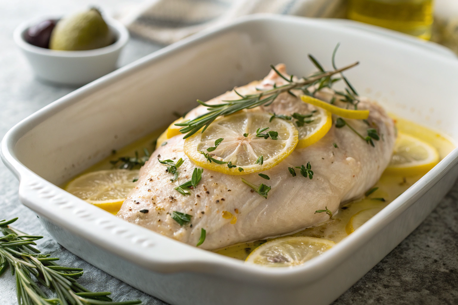 Le Secret d'un Poulet Vapeur Citron Réussi : Simplicité et Saveur 1 Poulet vapeur citron: poitrine juteuse, zestes de citron frais, thym, le tout cuit à la perfection