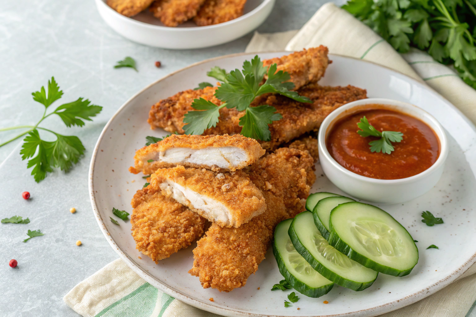 Tenders poulet croustillants & épicés à l'américaine pour adultes 2 Image after 2nd paragraph