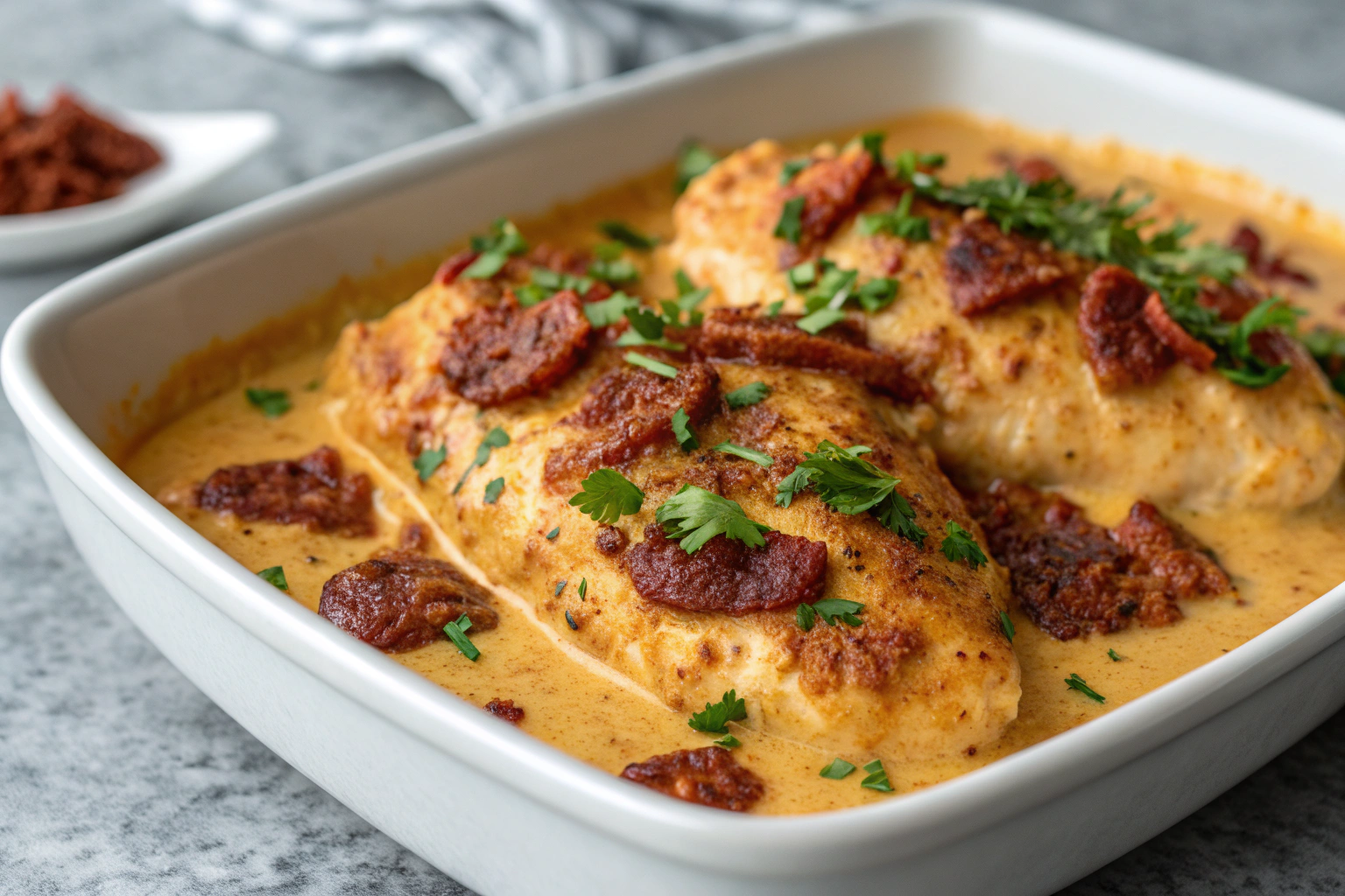 Aiguillettes de Poulet au Chorizo Crémeuses : Recette Facile et Rapide