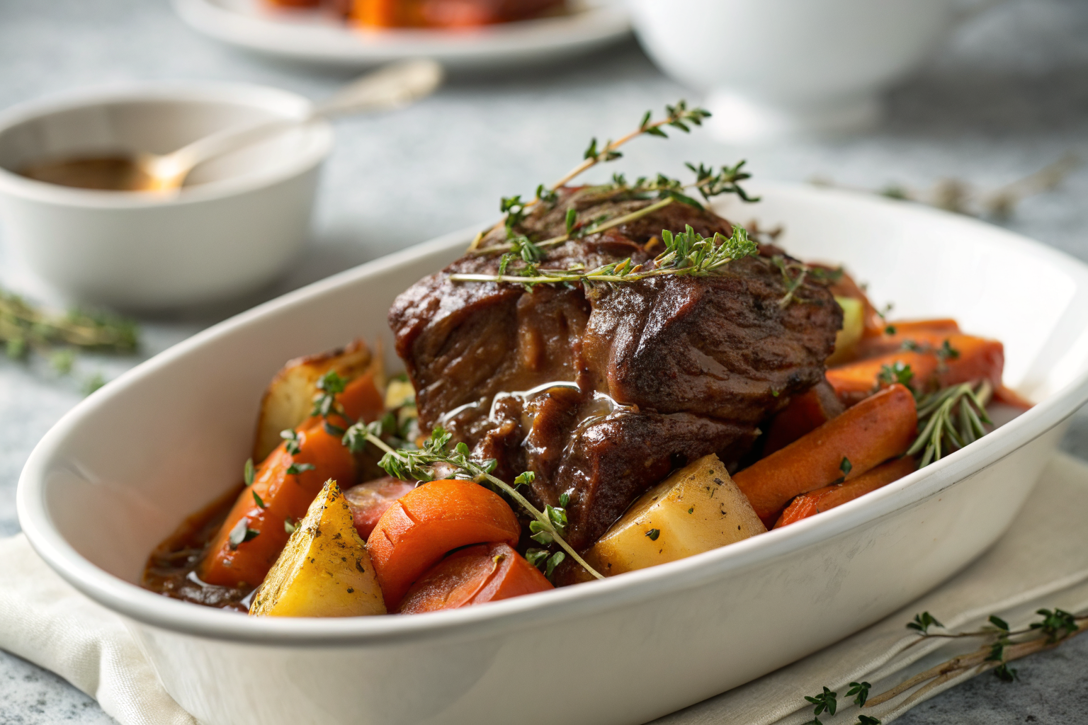 jarret de boeuf cuisson lente