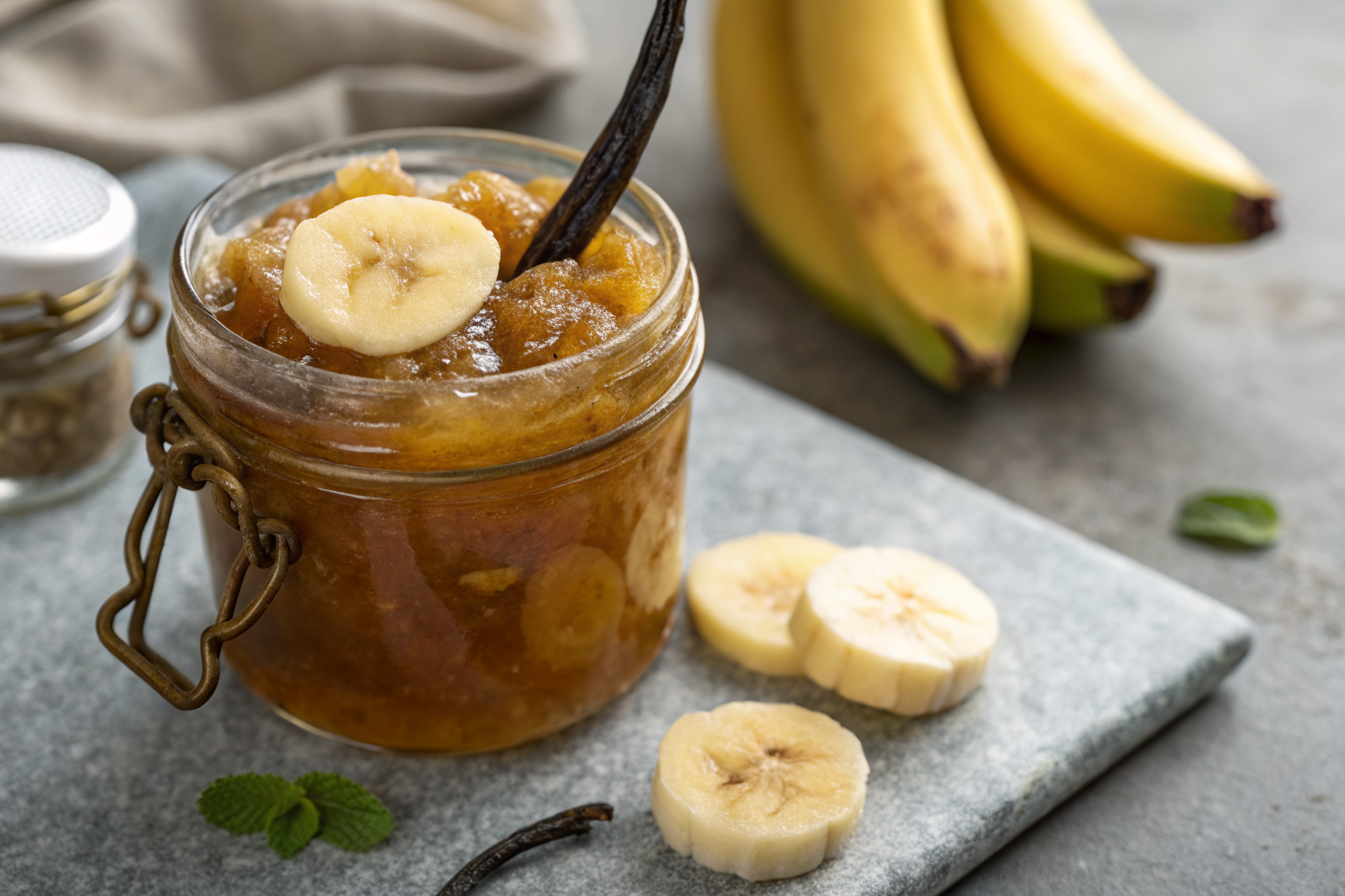 Confiture de banane : Recette facile et rapide